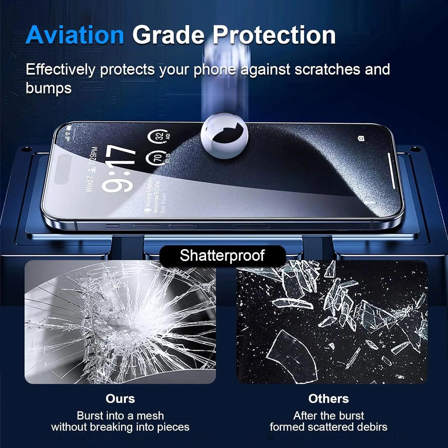 5 Pack Privacy Screen Protector Tempered Glass For iPhone 17 16 15 14 13 12 11 Series Pro Max Plus XR XS Max 8 7 6 SE