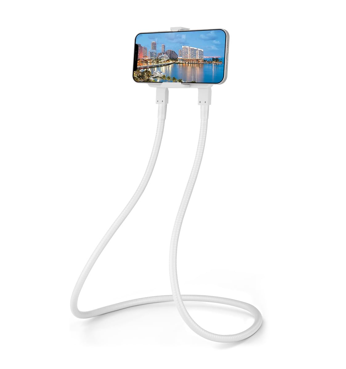 Cell Phone Holder, Universal Mobile Phone Stand, Lazy Bracket, DIY Flexible Mount Stand with Multiple Function (Black)