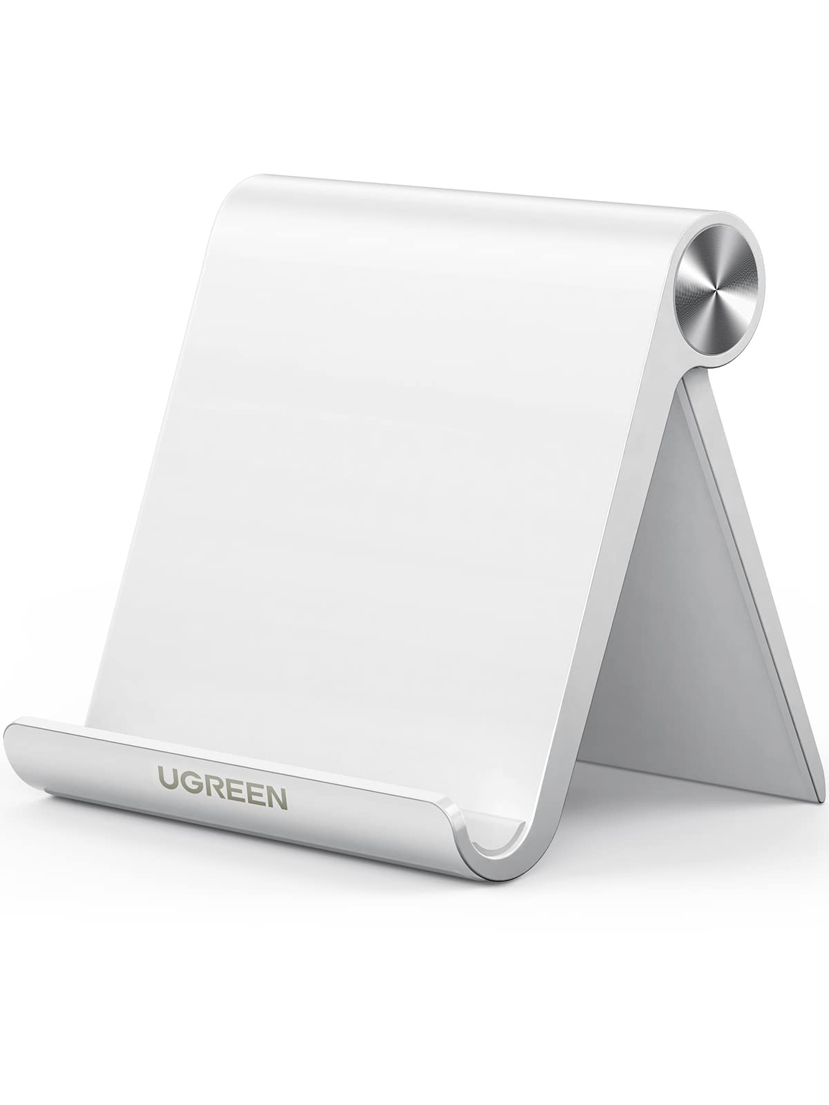 UGREEN Cell Phone Stand Holder for Desk Adjustable Compatible with iPhone 13 12 Pro Max 11 SE XS XR 8 Plus 6 7 Galaxy Note20 S20 S10 S9 S8 Foldable Black