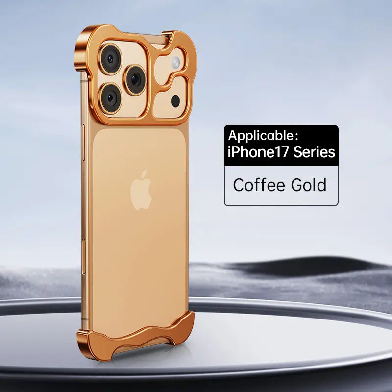 Phone Case Compatible with iPhone 17 Pro Max 16 15 14 13 Compatible with Lens Camera Protection, Frameless Minimalist Design, Extremely Highlighting Personality