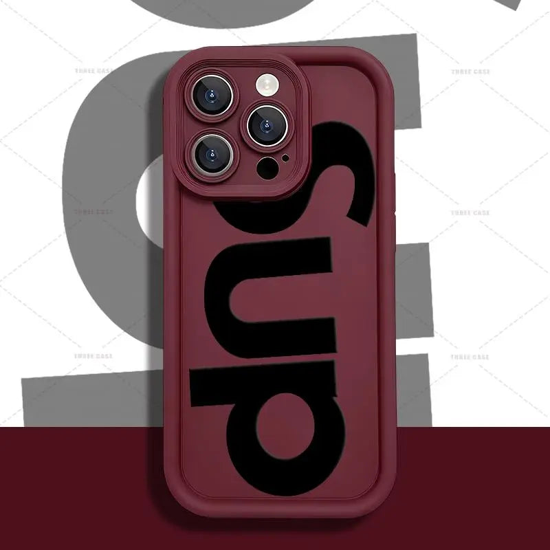 Creative Curved Geometric Art Design Phone Case for iPhone 17 AIR 15 PRO 16 PRO MAX 14 PLUS 13 RRO 12 PRO MAX Shockproof Drop-Proof TPU Protection Aesthetic Cover Black Magnetic Reindeer Christmas S23 Ultra Delight Tree S24 S22 S26 Masked Metal Frameless,