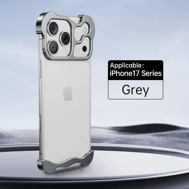 Phone Case Compatible with iPhone 17 Pro Max 16 15 14 13 Compatible with Lens Camera Protection, Frameless Minimalist Design, Extremely Highlighting Personality