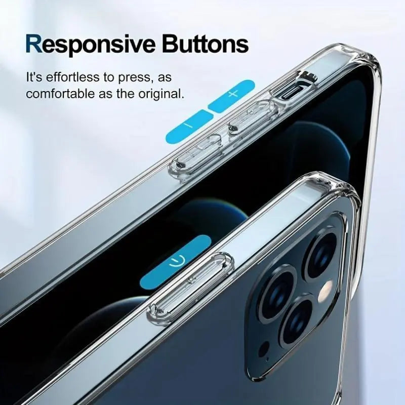 Clear Phone Case For iPhone 17 Pro Max 16 16E 15 14 13 12 11 Pro Plus Air, Magnetic MagSafe Charging Cover, Anti-Yellow UV Resistant, Anti-Fingerprint Slim Shell, Military Shockproof Shatterproof, Full Camera Lens Protection, iPhone 17 Pro Max Case