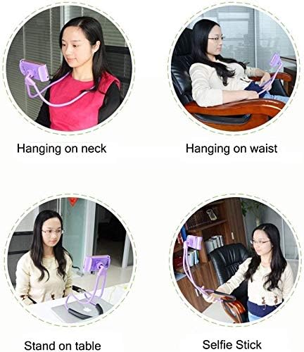 Universal Moblie Phone Stand,Lazy Cell Phone Holder&Neck Tablet Phone Mount | Neck Cell Phone Mount Holder,Flexible,Lazy Bracket