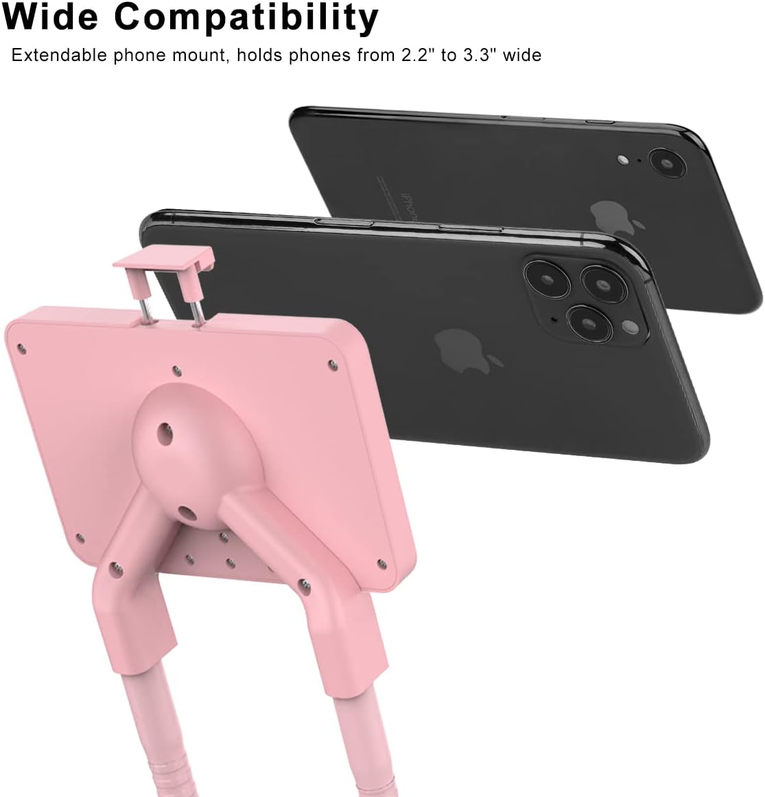 Cell Phone Holder, Universal Lazy Bracket DIY Mobile Phone Stand | Flexible Mount Stand with Multiple Function