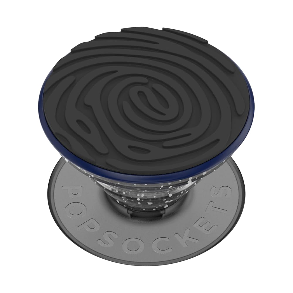 PopSockets Adhesive Phone Grip, Holder- Black | Secure Comfortable Hold, Anti-Drop, Kickstand, Black, iPad, Removable, Popper