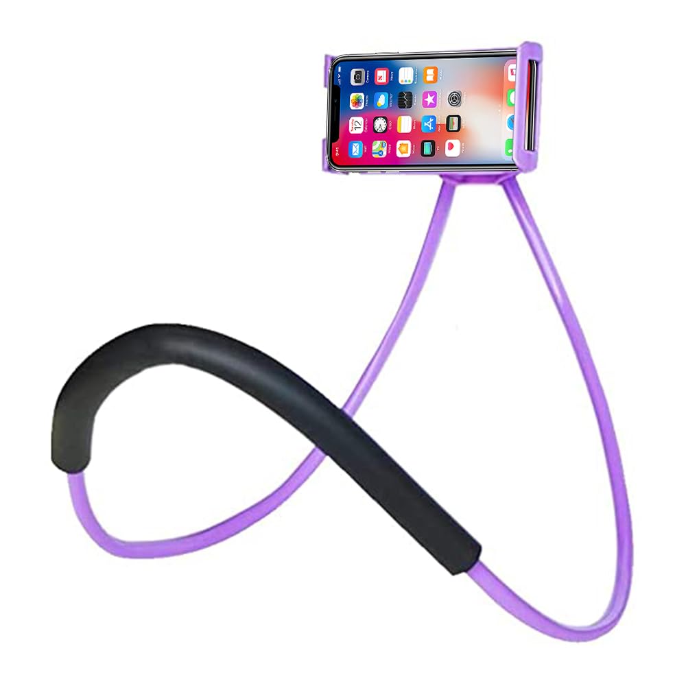 Universal Moblie Phone Stand,Lazy Cell Phone Holder&Neck Tablet Phone Mount | Neck Cell Phone Mount Holder,Flexible,Lazy Bracket