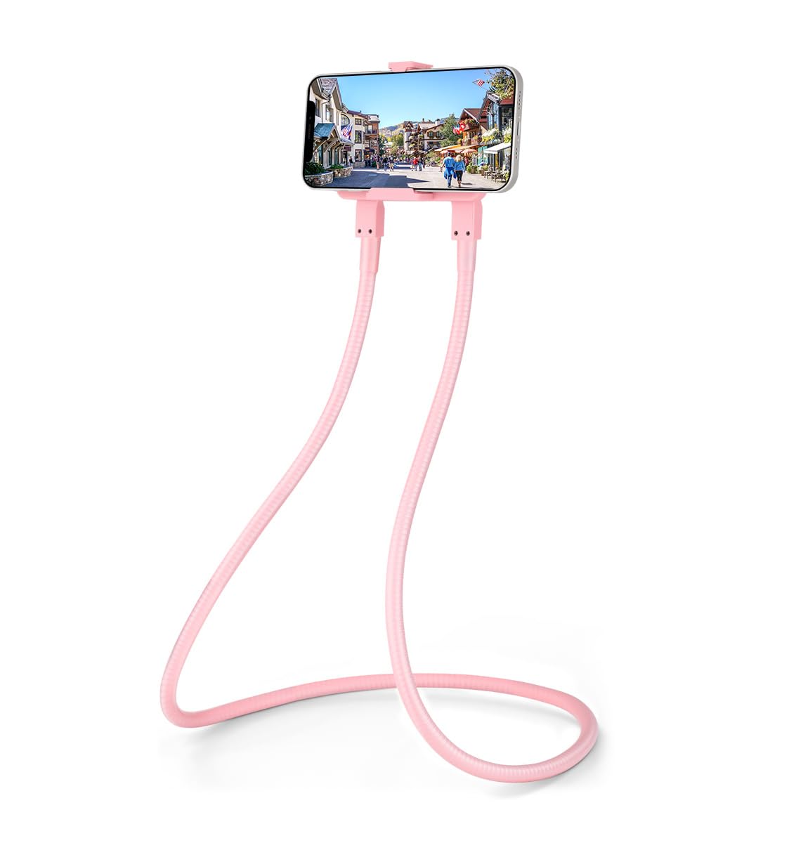 Cell Phone Holder, Universal Mobile Phone Stand, Lazy Bracket, DIY Flexible Mount Stand with Multiple Function (Black)
