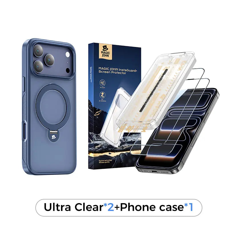 MAGIC JOHN Premium Upgraded Privacy Screen Protector Dustproof Bubble-Free Design Ultra-Clear for iPhone & Samsung summerwins