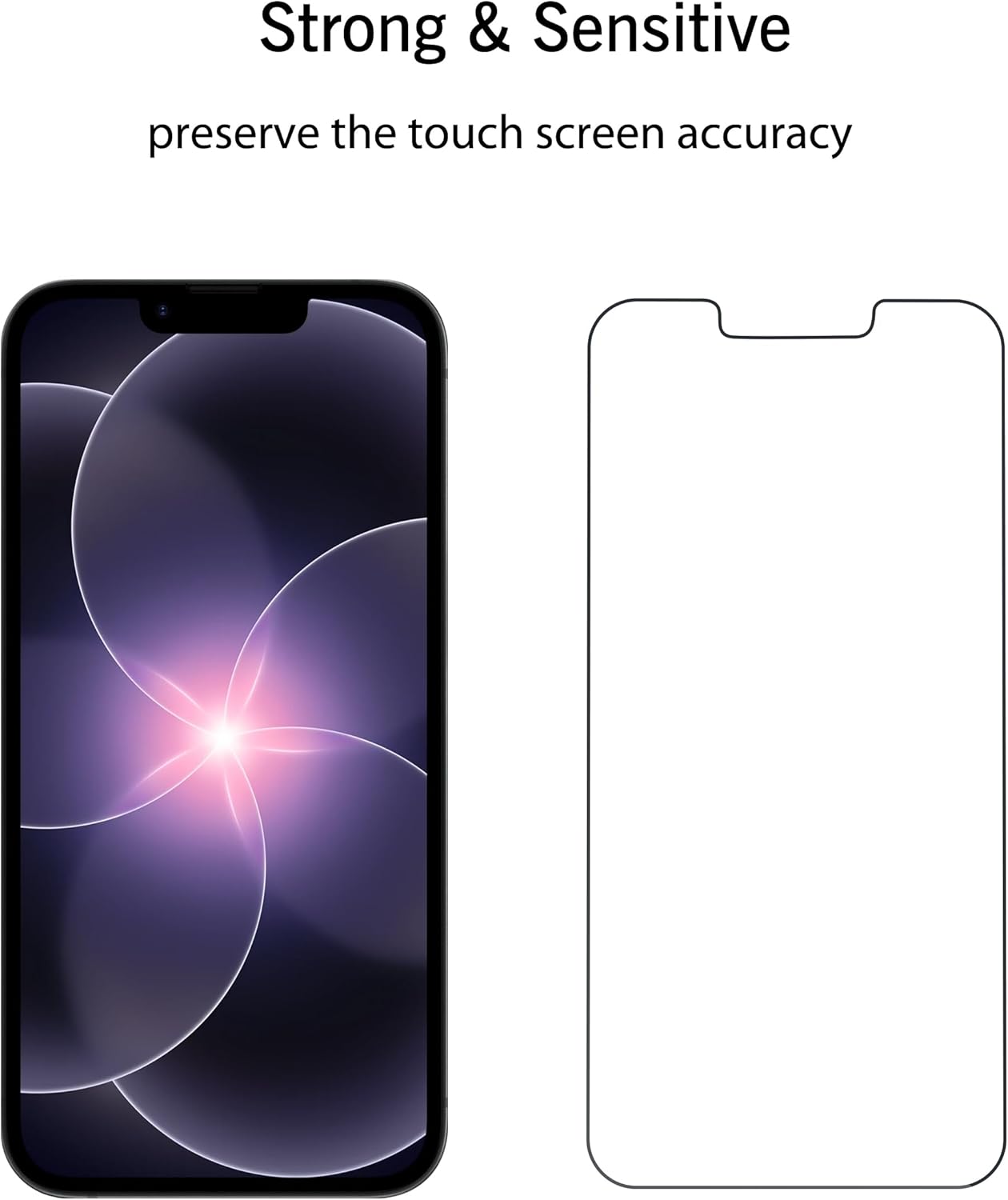 Ailun 3 Pack Screen Protector for iPhone 17e/16e/14/13/13 Pro | 6.1 Inch, Tempered Glass, Case Friendly, Not for iPhone 16 6.1 Inch