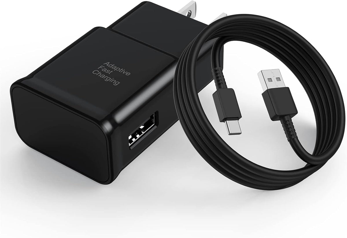 Type C Charger Fast Charging, 2 Pack USB C Android Phone Charger&6ft Cables | Wall Charger Blocks & 2x 6ft USB-C cables for Samsung Galaxy S8/S9/S10 Plus/S10e/S20/S21 Ultra/Plus, Note 8/9/10, Pixel 3