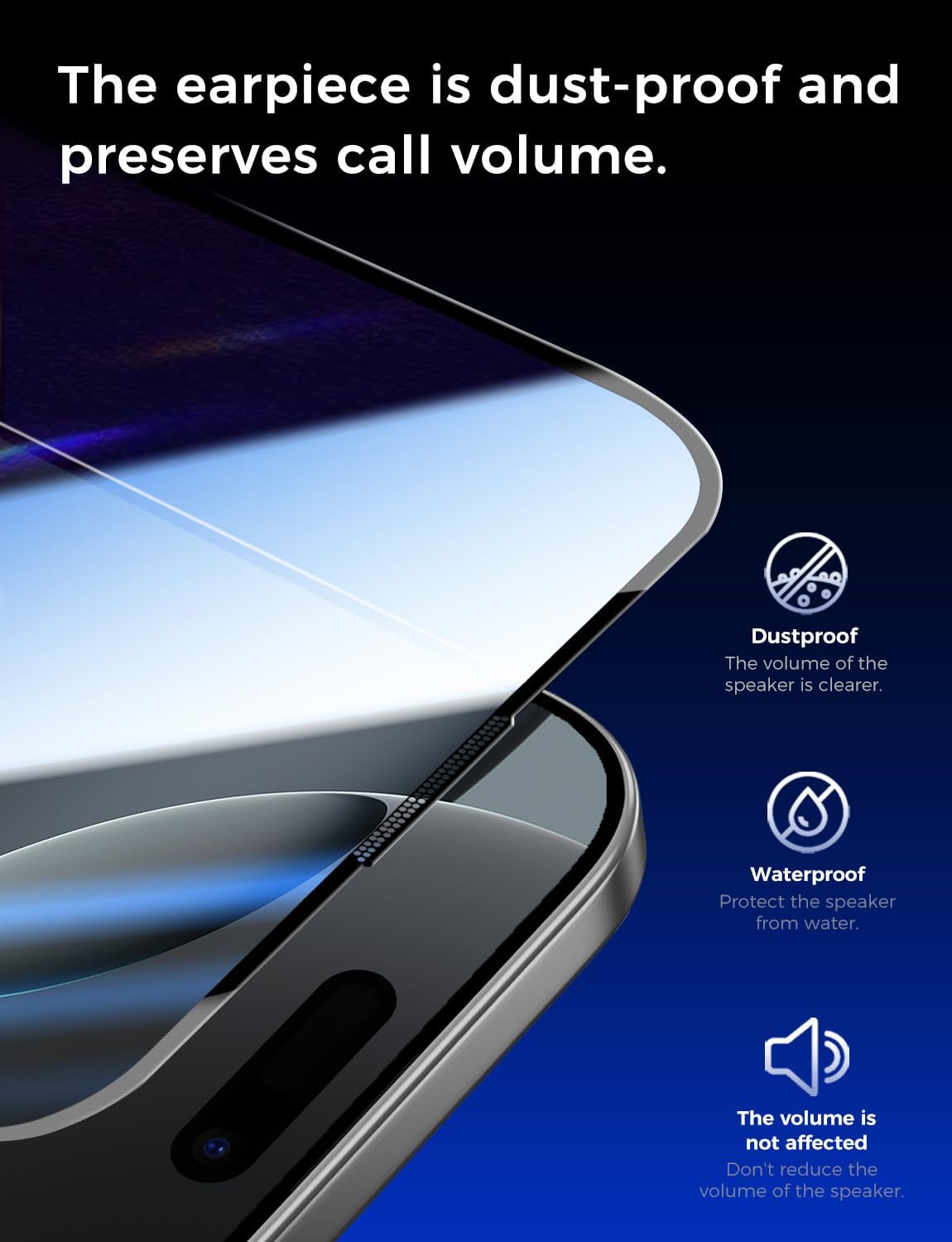 MAGIC JOHN 2 Pack for iPhone 16 Pro Max Tempered Glass Screen Protector | 6.9 inch, Easy Installation, HD Clear, Bubble Free, Auto Dust-Elimination
