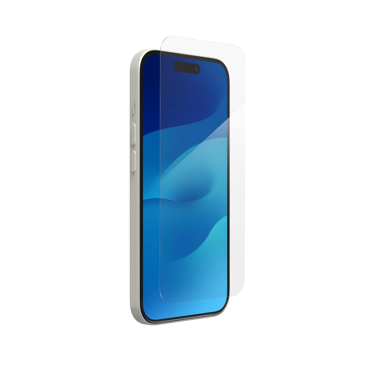 ZAGG Glass+ Screen Protector for iPhone 16/15 – 3X Stronger Tempered Glass with Reinforced Edges, Scratch & Smudge Resistant, InvisibleShield, Easy Installation