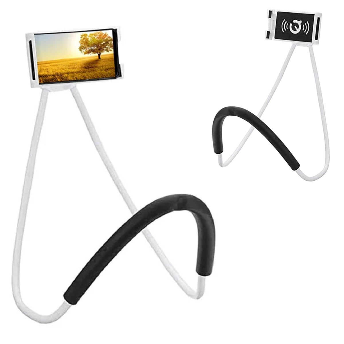 Universal Smart Mobile Phone Stand, Neck Cell Phone Holder | 360° Rotating, Hanging Mount,Multiple,Functions,Flexible,Lazy Bracket