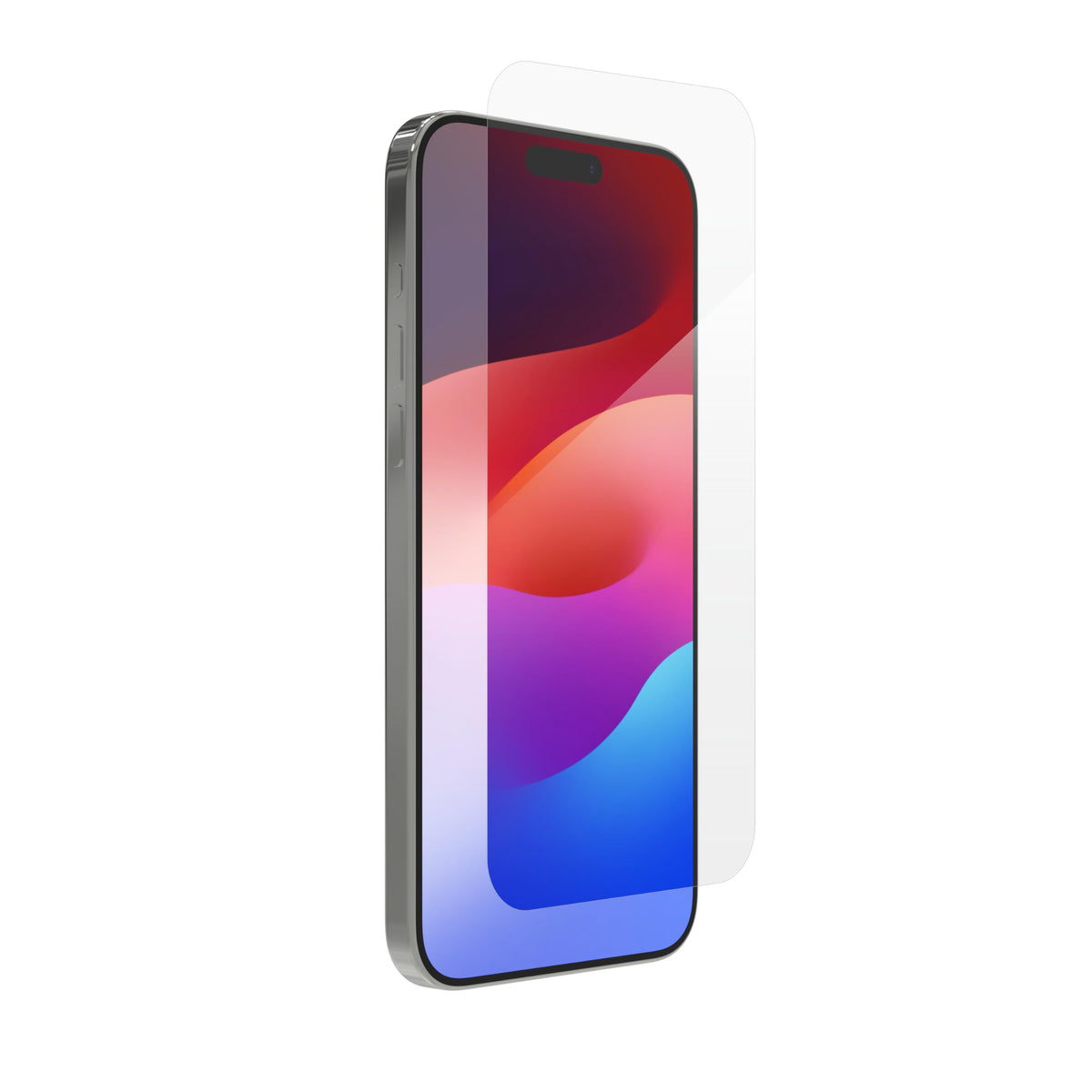 ZAGG Glass+ Screen Protector for iPhone 16/15 – 3X Stronger Tempered Glass with Reinforced Edges, Scratch & Smudge Resistant, InvisibleShield, Easy Installation