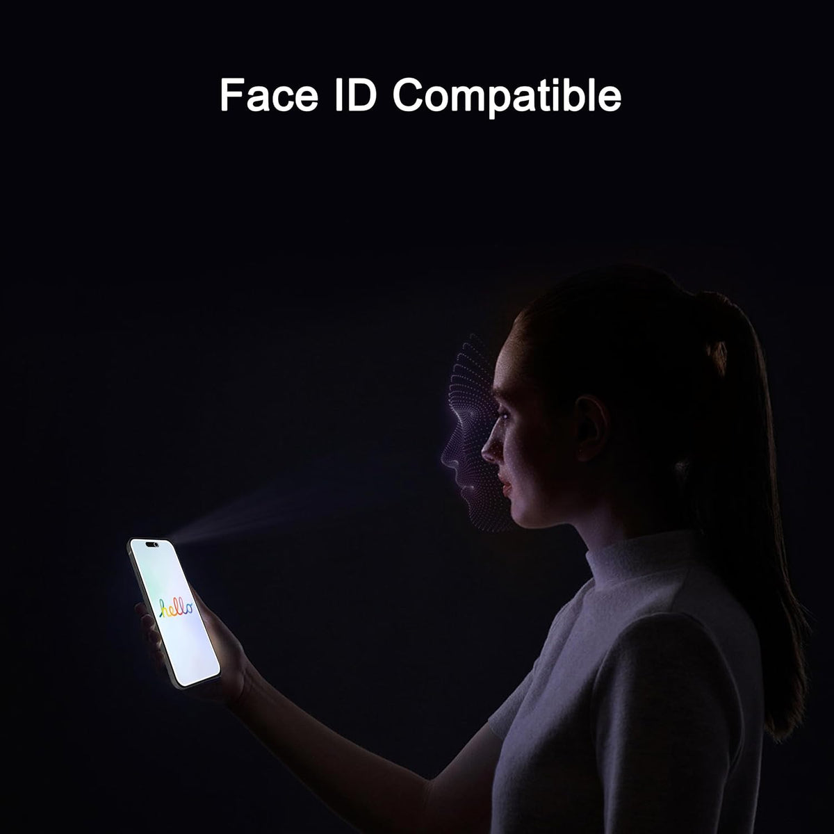 Ailun Privacy Screen Protector for iPhone 16 Plus / 15 Plus / 15 Pro Max | 3 Pack, 6.7 Inch,Tempered Glass, Anti Spy, Private