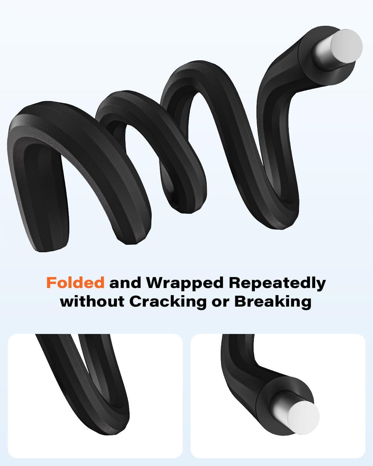A2C Flexible Phone Holder for Treadmill, Treadmill Phone Mount for Gym | Gooseneck Phone Holder for Peloton, Stroller, Shopping Cart, Desk, Portable Gym Accessories Phone Holder, Gift for Men Women