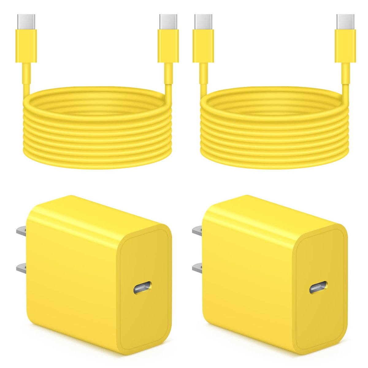 iPhone 17 16 15 Charger Fast Charging 10FT - 20W USB C Charger Block | with 10FT Extra Long Type C to C Cable Compatible with iPhone 17/17 Pro/17 Pro Max/Air/16/16e/15, iPad Pro, iPad Air (White)