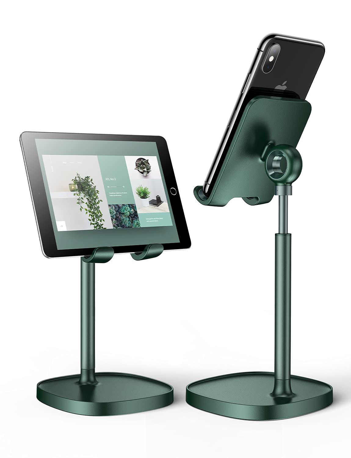 LISEN Cell Phone Stand Phone Holder for Desk, Gaming for Nintendo Switch | Office Desk Accessories for Women, iPhone Stand, Gadgets for Men Gifts, Office Decor, OtterBox Case, Switch, iPad, 4-10 in