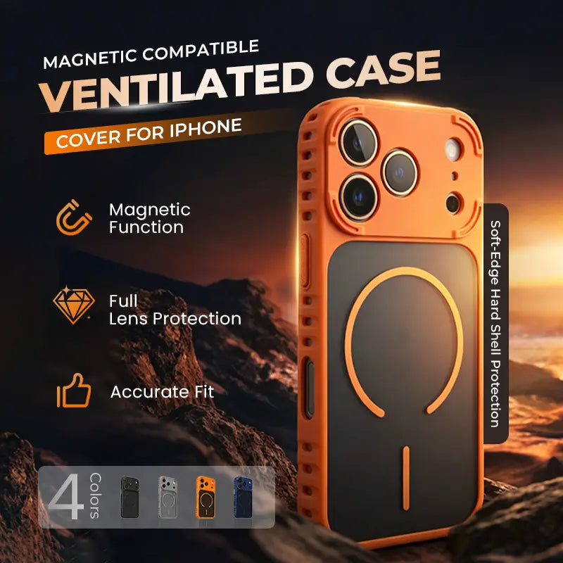 MagSafe-Compatible Ventilated iPhone Case