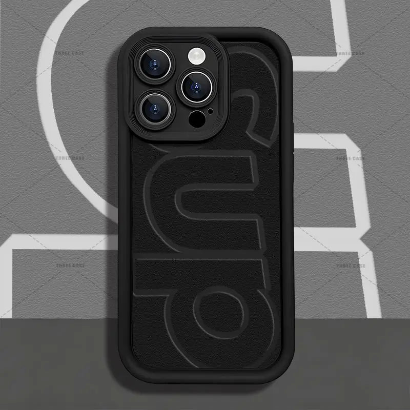 Creative Curved Geometric Art Design Phone Case for iPhone 17 AIR 15 PRO 16 PRO MAX 14 PLUS 13 RRO 12 PRO MAX Shockproof Drop-Proof TPU Protection Aesthetic Cover Black Magnetic Reindeer Christmas S23 Ultra Delight Tree S24 S22 S26 Masked Metal Frameless,