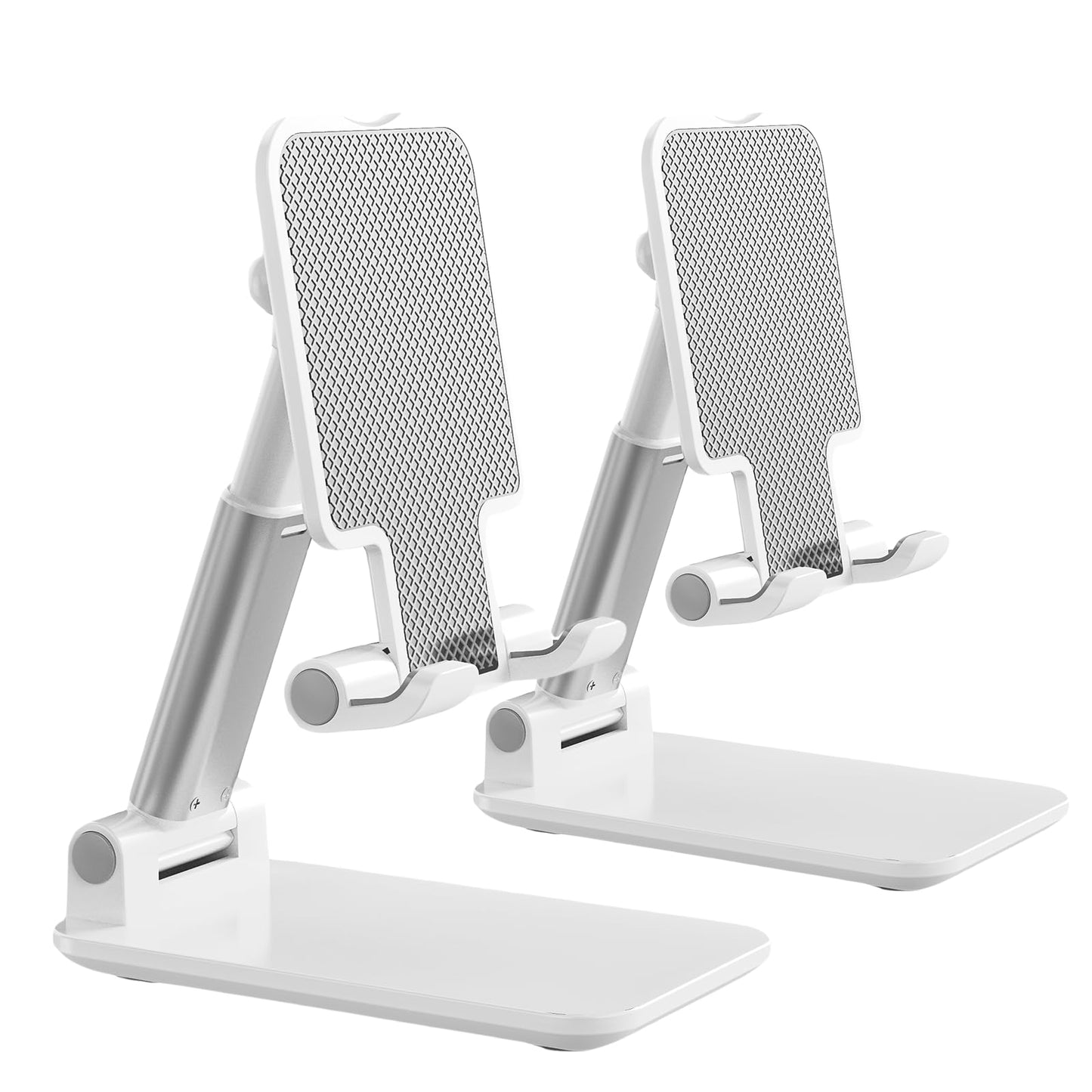 Phone Stand for Desk Cell Phone Holder Stands for iPhones | Mini, Cute, Portable, Fully Foldable, Under 8" Devices, All Smart phones, Office Accessories