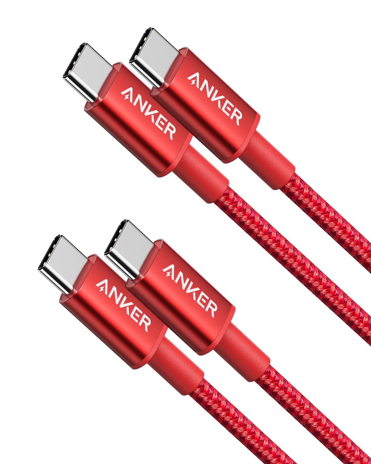Anker USB C to USB C Cable, 60W Fast Charging Cable (2-Pack, 6 ft, Black) | For iPhone 17 Series, iPad mini 6, and More