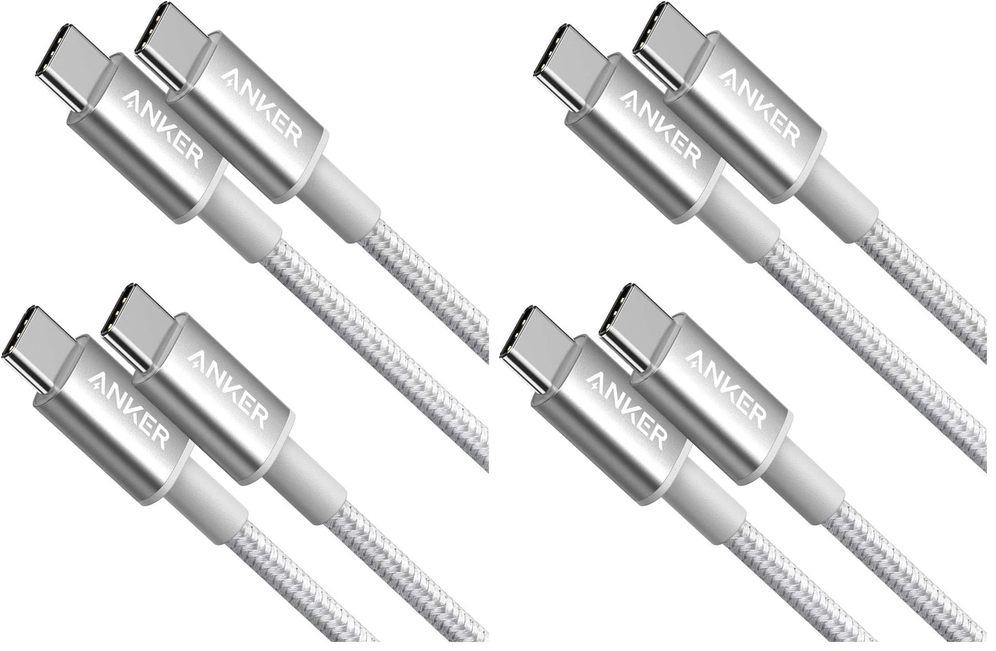 Anker USB C to USB C Cable, 60W Fast Charging Cable (2-Pack, 6 ft, Black) | For iPhone 17 Series, iPad mini 6, and More