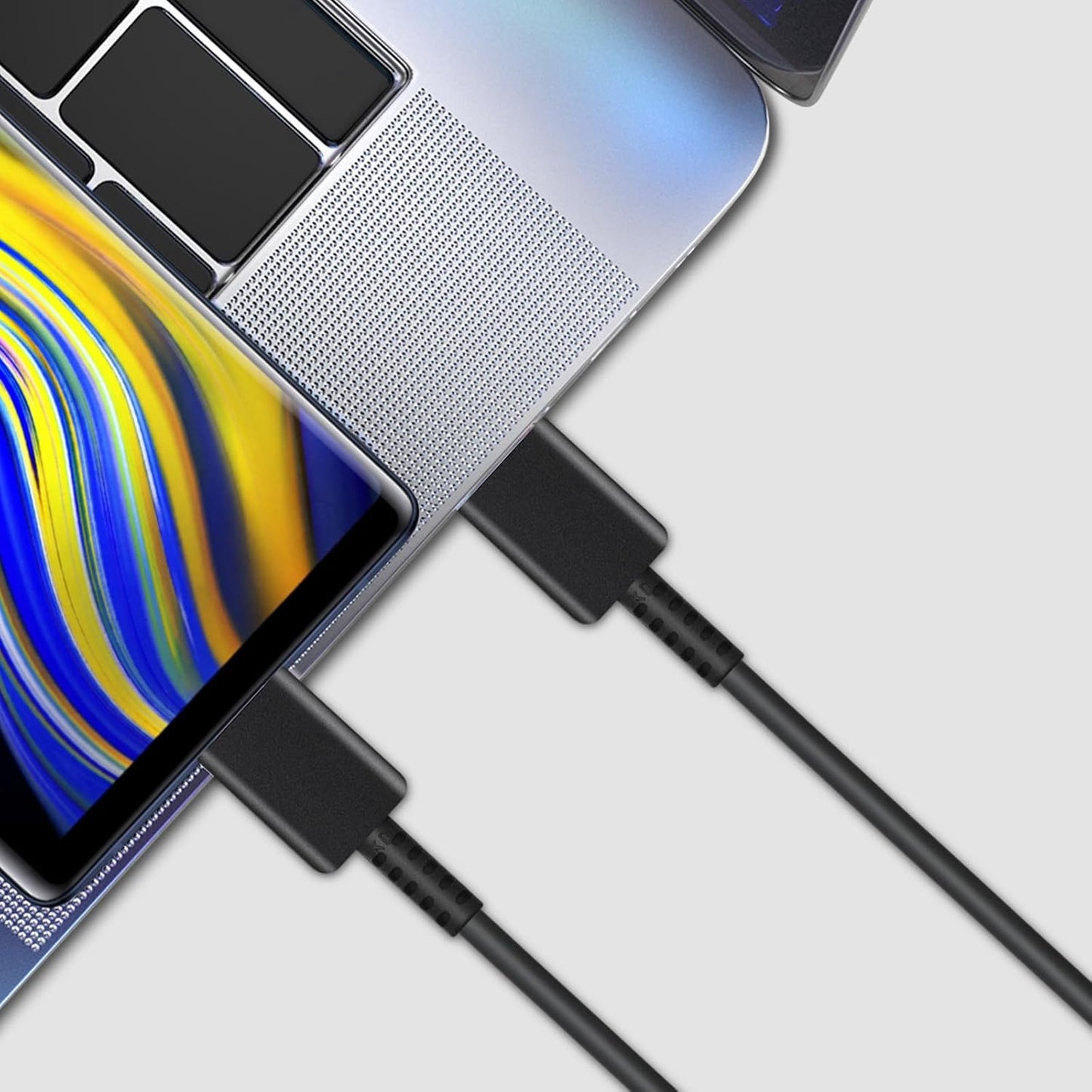 GUUSMART Type C Charger 2-Pack 25W Long 6ft USB C Charger Cable | Type C Charger Fast Charging Block Compatible with Galaxy S26 S25 S24 S23 S22 S21/iPhone 17/16/15 Pro Max/15 Plus-Black