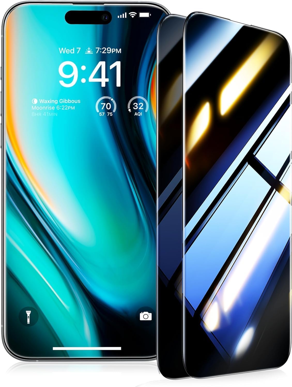 UltraGlass TOP 9H+ Armor for iPhone 16 Pro Max Screen Protector, 2 Pack | NO.1 Military Grade Shatterproof, Screen Protector 16 Pro Max Tempered Glass 16 ProMax, Longest Durable, One-Pull Tray