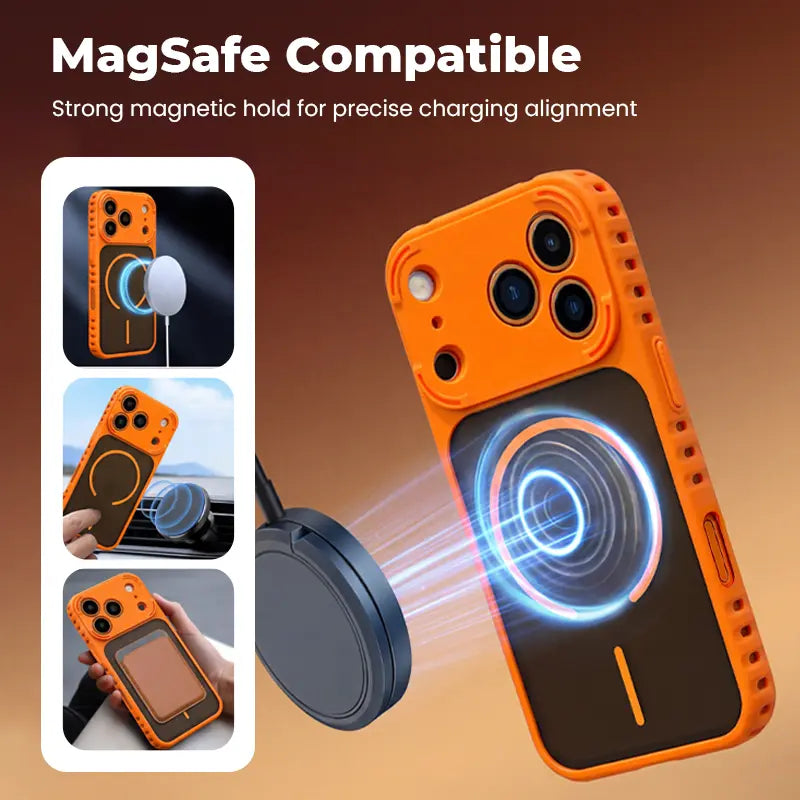 MagSafe-Compatible Ventilated iPhone Case