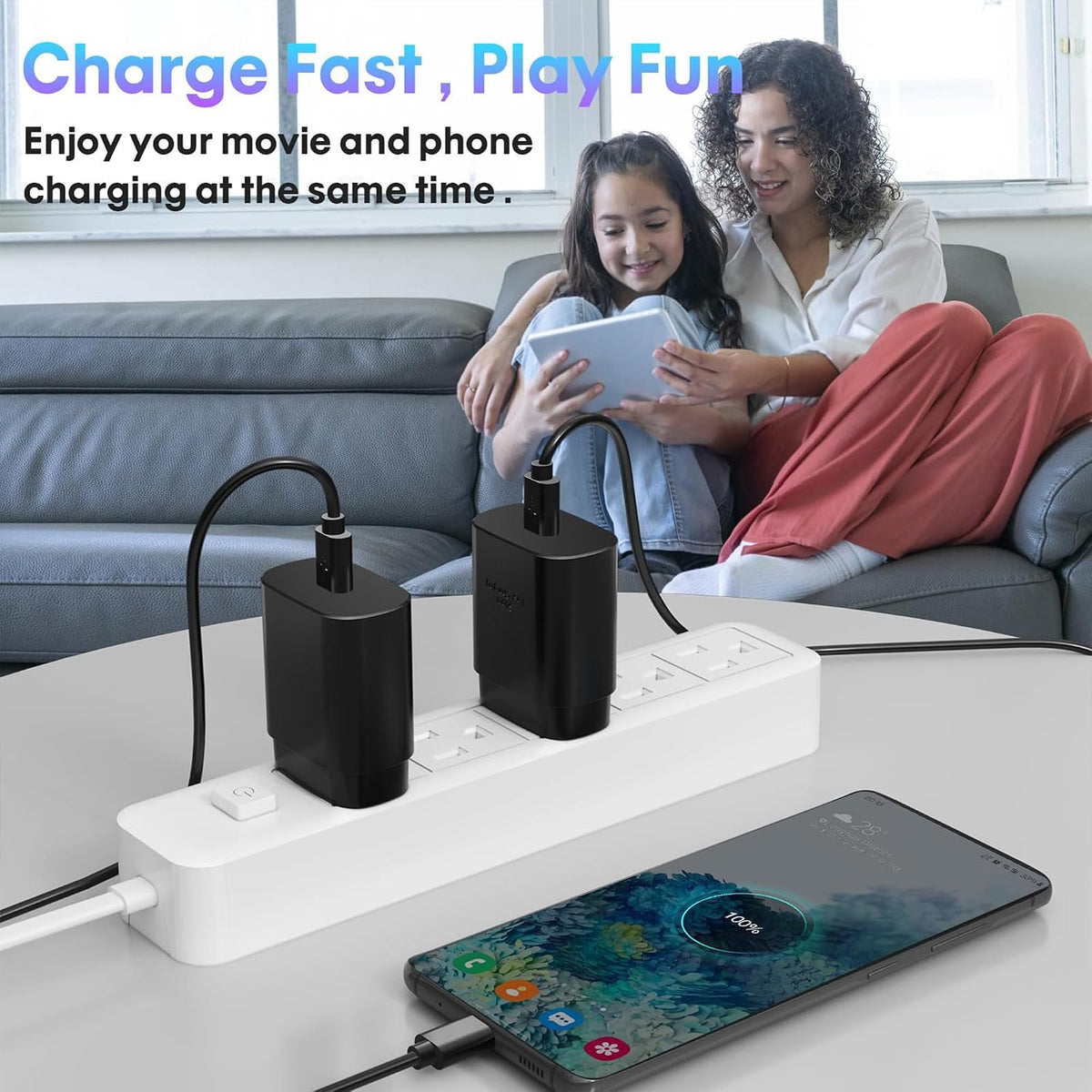 25W USB C Charger,Super Fast Charging Block,Type-C Power Adapter | The Mobile Phone Charger is Suitable for Samsung Galaxy S25/S24 S23 S22 S21 Ultra/S20/S20 Ultra/Note 20 Ultra,Android