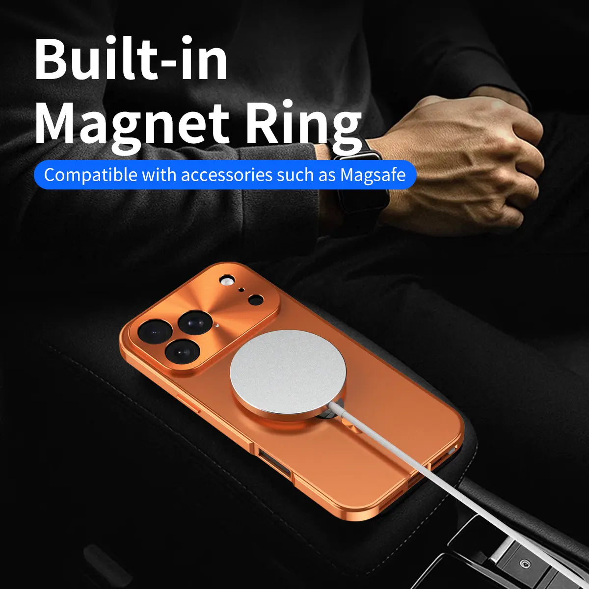 iPhone 17 Pro Max Purple Casing Cover Bundle - Metal Aluminum Frame, PC Back, Magnetic TPU Back, Tempered Glass Privacy Screen Protector, Lens Guard, Installation Included, International Protection Warranty for Cellphones tiktokshopbacktoschool, Customize