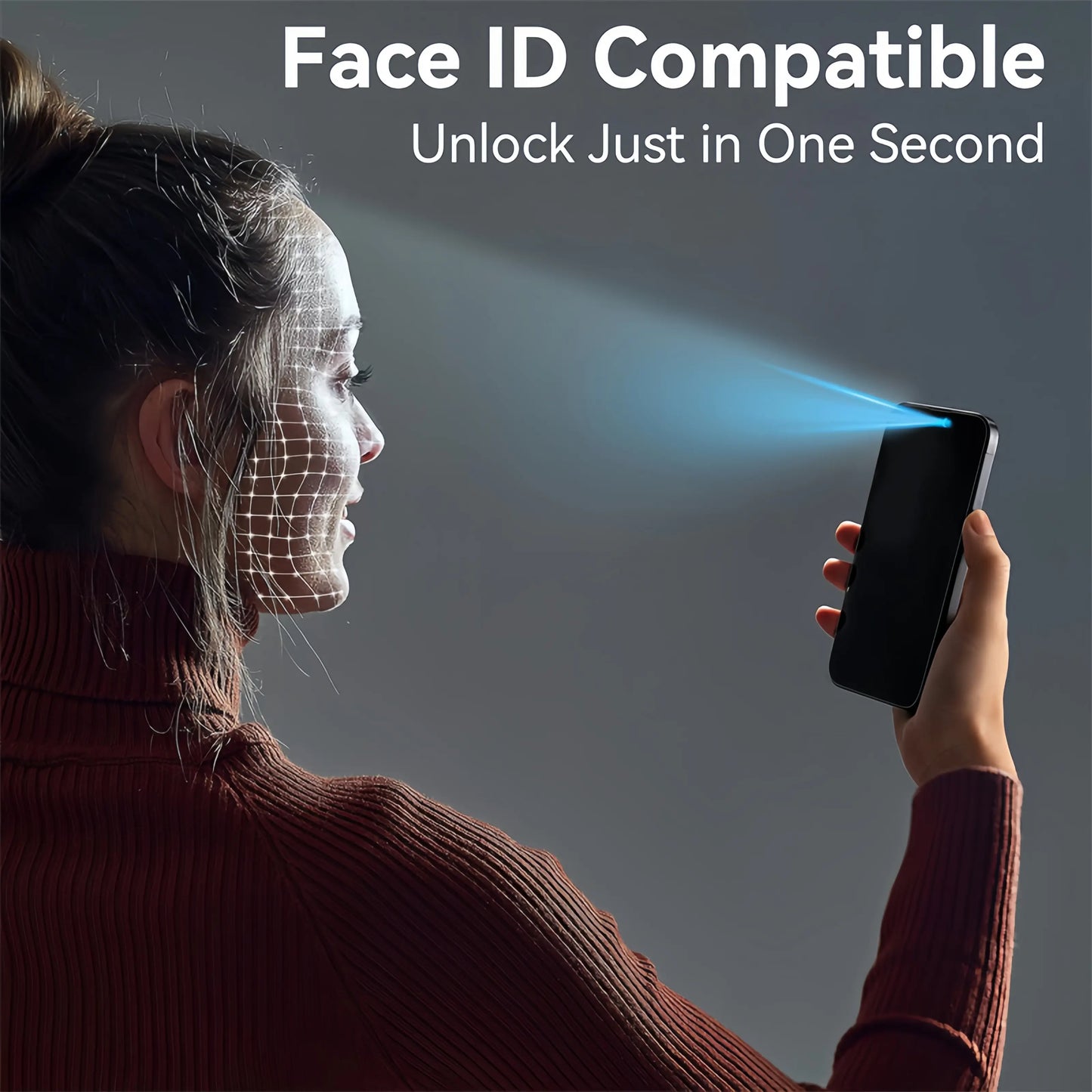 [8in1] 5-Piece Privacy Screen Protector for iPhone 16E 16 15 14 13 17 Pro Max Plus 17 Air with 3-piece Camera Lens Protector Anti Spy Tempered Glass Film 9H Hardness Case Friendly