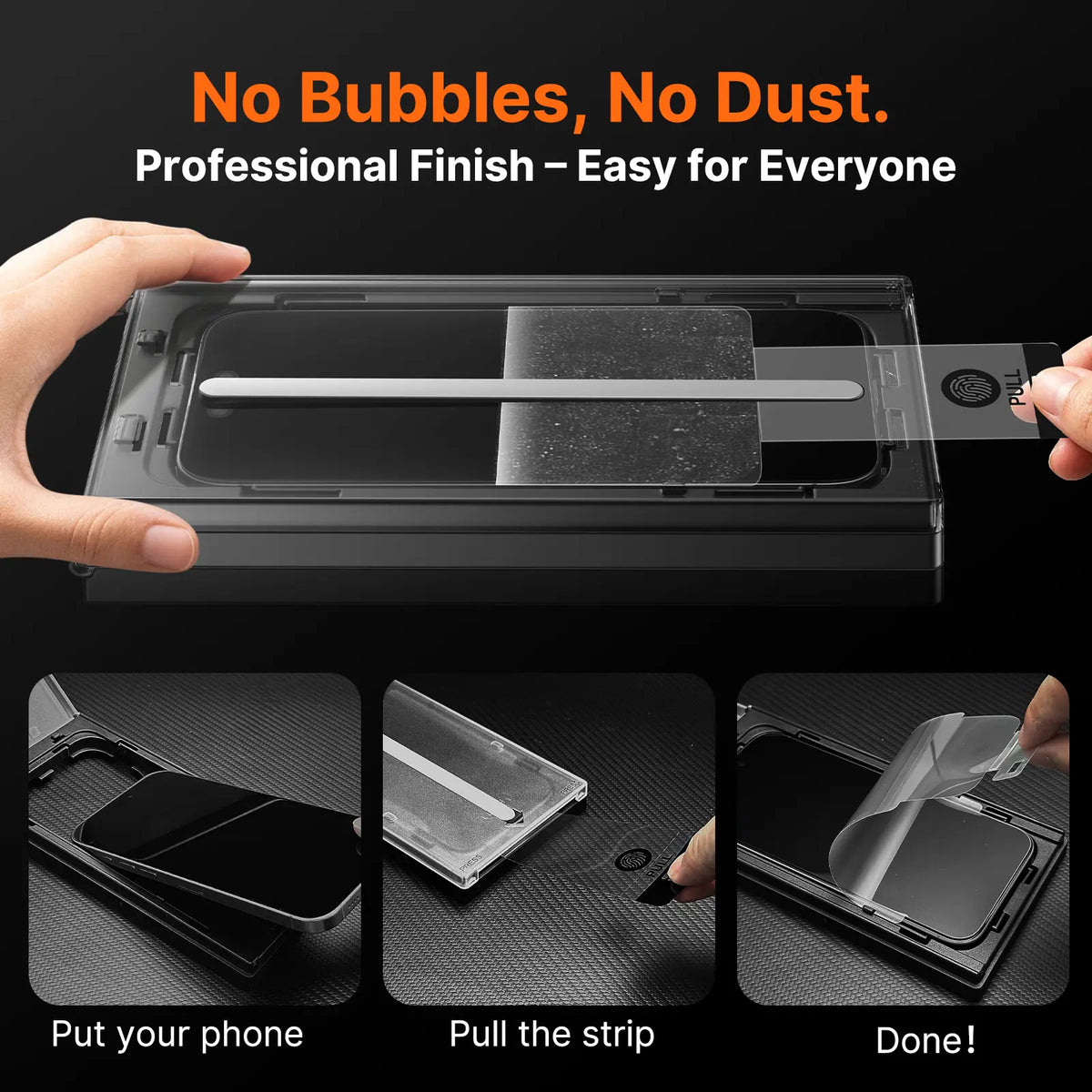 2-PCS PandaShield Transparent Privacy HD Screen Protector for iPhone 13-18 Plus Pro Max - Anti-Spy, Easy Install, 9H Hardness, Full Coverage, Smartphone Cellphone Protective Accessory