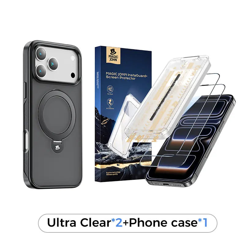 MAGIC JOHN Premium Upgraded Privacy Screen Protector Dustproof Bubble-Free Design Ultra-Clear for iPhone & Samsung summerwins