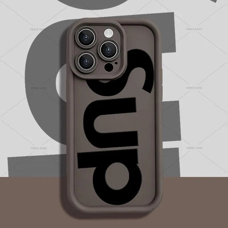 Creative Curved Geometric Art Design Phone Case for iPhone 17 AIR 15 PRO 16 PRO MAX 14 PLUS 13 RRO 12 PRO MAX Shockproof Drop-Proof TPU Protection Aesthetic Cover Black Magnetic Reindeer Christmas S23 Ultra Delight Tree S24 S22 S26 Masked Metal Frameless,